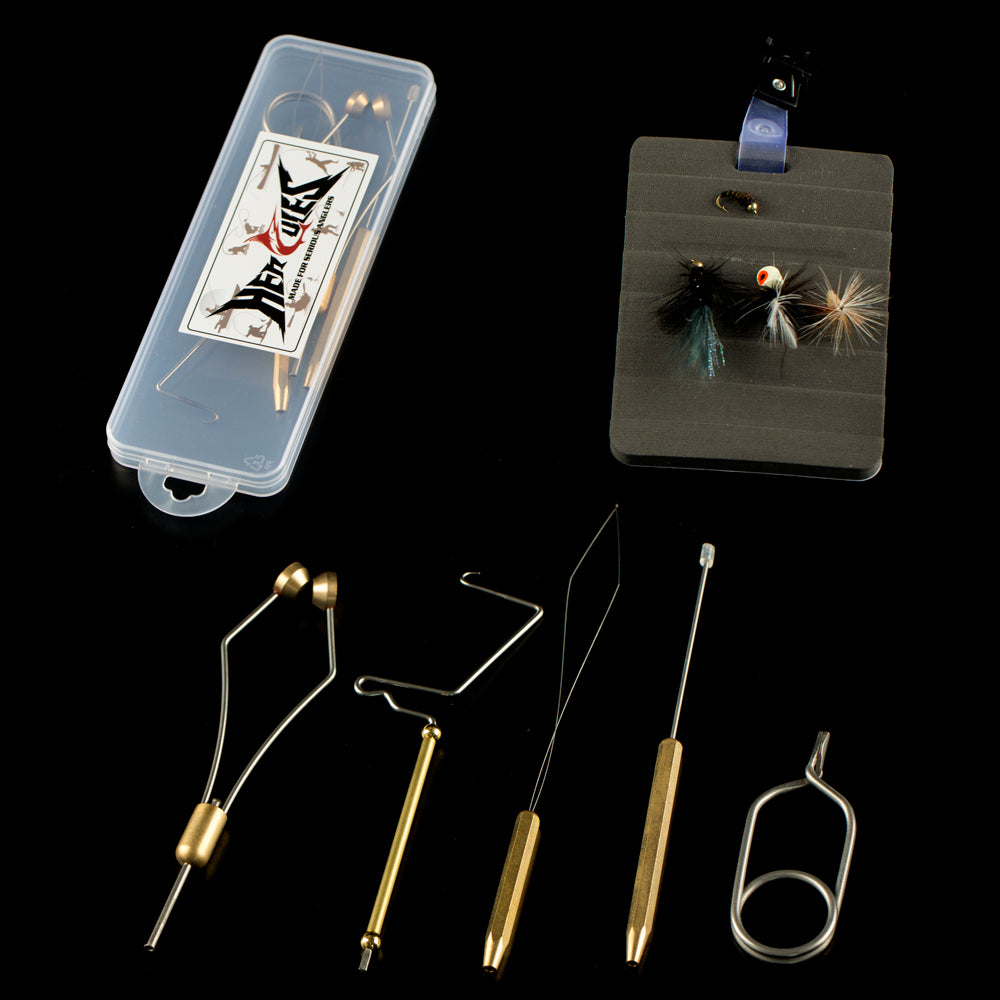 Herramientas para atado de moscas HERCULES, accesorios para hacer señuelos de pesca con mosca