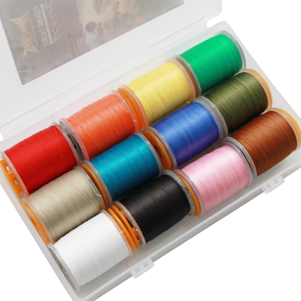 HERCULES Fly Tying Thread Kit, 140D Fly Tying Material Accessories ...
