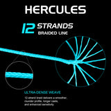 HERCULES Braided Fishing Line 12 Strands