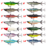 HERCULES 4.33" Multi-jointed Sinking Fishing Lure