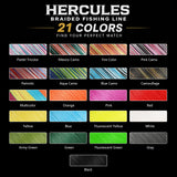 HERCULES Army Green Braided Fishing Line