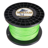1000M 1094Yds verde fluorescente 10lb-300lb HERCULES PE hilo de pescar trenzado 8 hebras