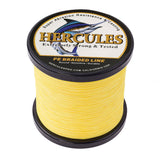 HERCULES Yellow Braided Fishing Line