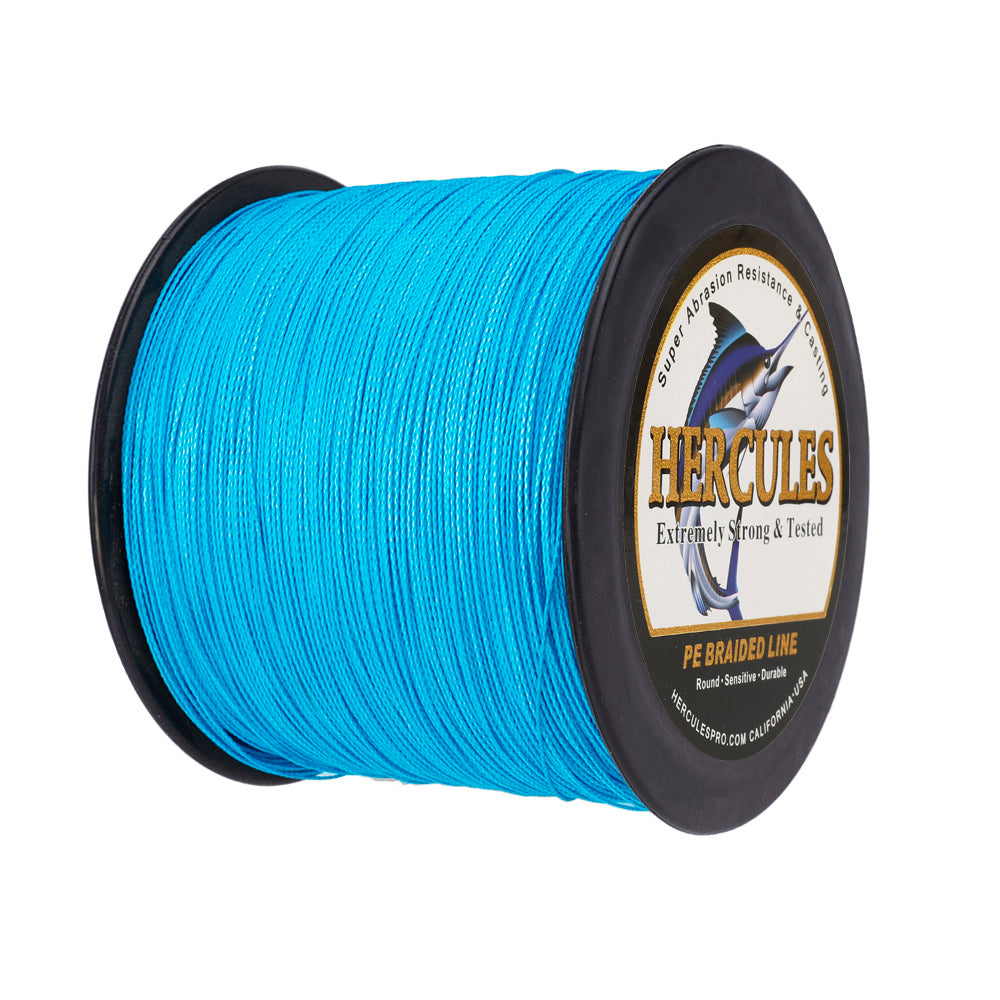 1500M 1640Yds Blue 6lb-100lb HERCULES PE Braided Fishing Line 4 Strand – HERCULES Fishing