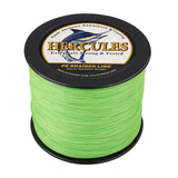 HERCULES Fluorescent Green Braided Fishing Line