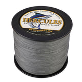 HERCULES Grey Braided Fishing Line