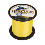 HERCULES Yellow Braided Fishing Line