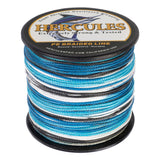 HERCULES Camo Blue Braided Fishing Line