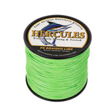 HERCULES Fluorescent Green Braided Fishing Line