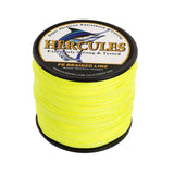 HERCULES Fluorescent Yellow Braided Fishing Line