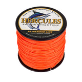 HERCULES Orange Braided Fishing Line