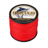 HERCULES Red Braided Fishing Line
