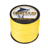 HERCULES Yellow Braided Fishing Line