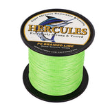 HERCULES Fluorescent Green Braided Fishing Line