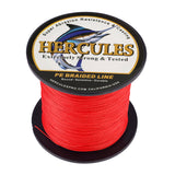 HERCULES Red Braided Fishing Line