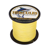 HERCULES Yellow Braided Fishing Line