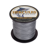 HERCULES Grey Braided Fishing Line