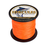 HERCULES Orange Braided Fishing Line