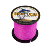 HERCULES Pink Braided Fishing Line