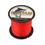 HERCULES Red Braided Fishing Line
