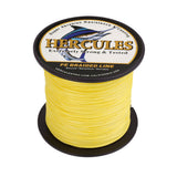 HERCULES Yellow Braided Fishing Line