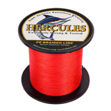 HERCULES Red Braided Fishing Line