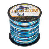 HERCULES Camo Blue Braided Fishing Line
