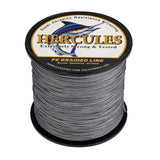 HERCULES Grey Braided Fishing Line