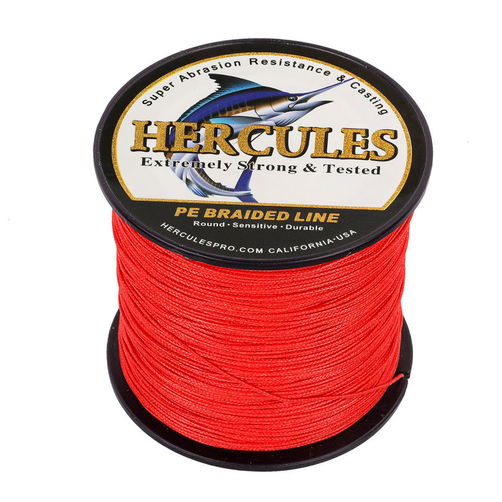 100M 109Yds Red 10lb-300lb HERCULES PE Braided Fishing Line 8 Strands – HERCULES Fishing 100M 109Yds Red 10lb-300lb HERCULES PE Braided Fishing Line 8 Strands – HERCULES Fishing