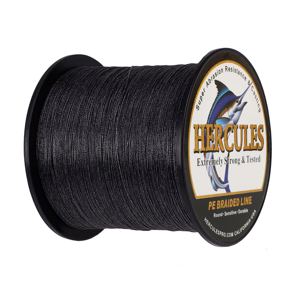 300M 328Yds Black 10lb-300lb HERCULES PE Braided Fishing Line 8 Strand – HERCULES Fishing 300M 328Yds Black 10lb-300lb HERCULES PE Braided Fishing Line 8 Strand – HERCULES Fishing