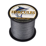 HERCULES Grey Braided Fishing Line