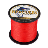 HERCULES Red Braided Fishing Line
