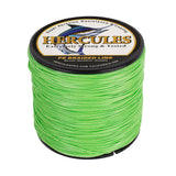HERCULES Fluorescent Green Braided Fishing Line