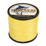 HERCULES Yellow Braided Fishing Line