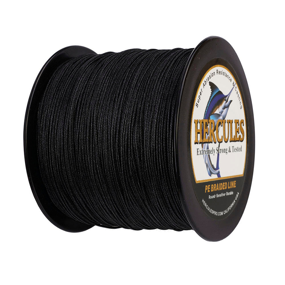 300M 328Yds Black 10lb-300lb HERCULES PE Braided Fishing Line 8 Strand – HERCULES Fishing