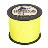 HERCULES Fluorescent Yellow Braided Fishing Line