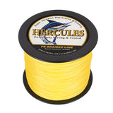 HERCULES Yellow Braided Fishing Line