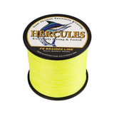 HERCULES Fluorescent Yellow Braided Fishing Line