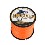HERCULES Orange Braided Fishing Line