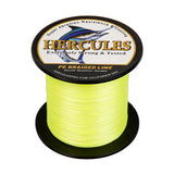 HERCULES Fluorescent Yellow Braided Fishing Line