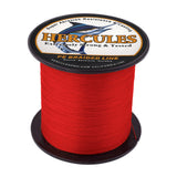 HERCULES Red Braided Fishing Line