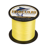 HERCULES Yellow Braided Fishing Line