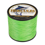 HERCULES Fluorescent Green Braided Fishing Line