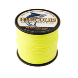 HERCULES Fluorescent Yellow Braided Fishing Line