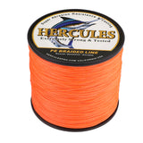 HERCULES Orange Braided Fishing Line