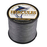 HERCULES Grey Braided Fishing Line
