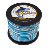 HERCULES Camo Blue Braided Fishing Line