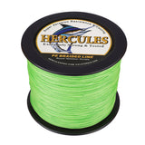 HERCULES Fluorescent Green Braided Fishing Line