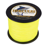 HERCULES Fluorescent Yellow Braided Fishing Line
