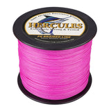 HERCULES Pink Braided Fishing Line